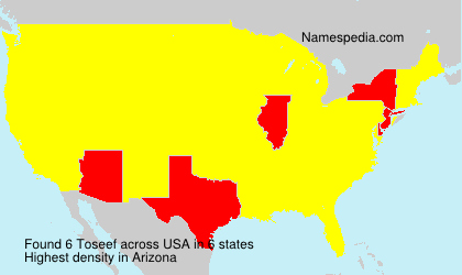 Surname Toseef in USA Surname Toseef in USA