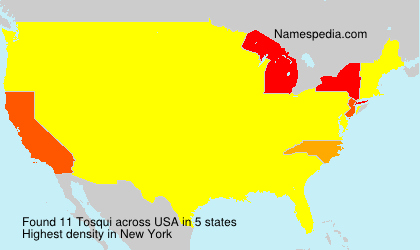 Surname Tosqui in USA Surname Tosqui in USA