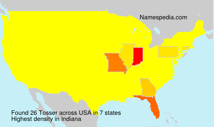 Surname Tosser in USA Surname Tosser in USA