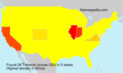 Surname Totheroh in USA Surname Totheroh in USA