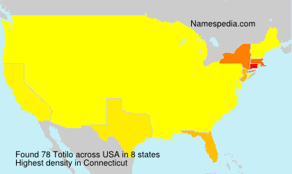 Surname Totilo in USA Surname Totilo in USA