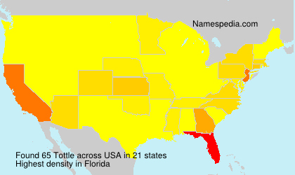 Surname Tottle in USA Surname Tottle in USA