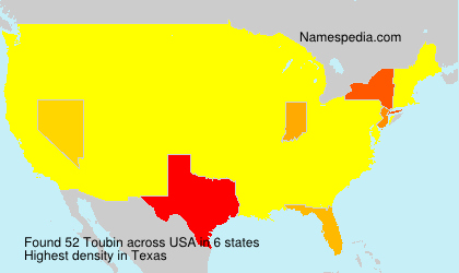 Surname Toubin in USA Surname Toubin in USA