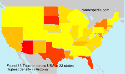 Surname Touche in USA Surname Touche in USA