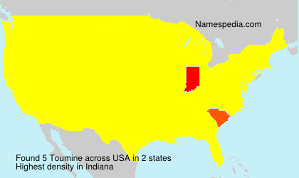 Surname Toumine in USA Surname Toumine in USA