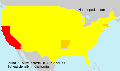 Surname Tourel in USA Surname Tourel in USA