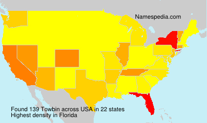 Surname Towbin in USA Surname Towbin in USA