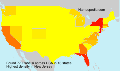 Surname Trabelsi in USA