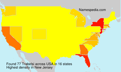 Surname Trabelsi in USA Surname Trabelsi in USA