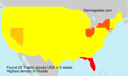 Surname Trabitz in USA Surname Trabitz in USA