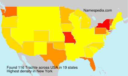Surname Trachte in USA Surname Trachte in USA