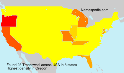 Surname Traczewski in USA Surname Traczewski in USA