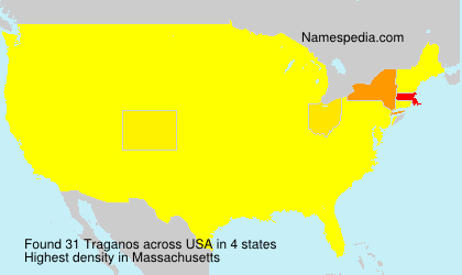 Surname Traganos in USA Surname Traganos in USA