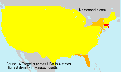 Surname Tragellis in USA Surname Tragellis in USA
