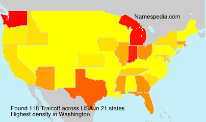 Surname Traicoff in USA Surname Traicoff in USA