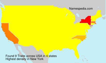 Surname Traite in USA Surname Traite in USA