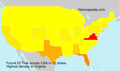 Surname Trak in USA Surname Trak in USA