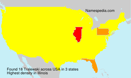 Surname Tralewski in USA Surname Tralewski in USA
