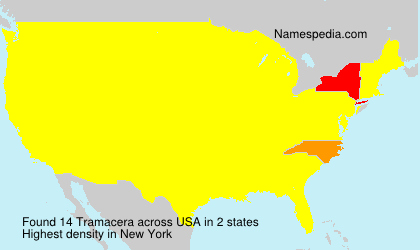 Surname Tramacera in USA Surname Tramacera in USA
