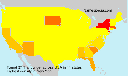 Surname Trancynger in USA Surname Trancynger in USA