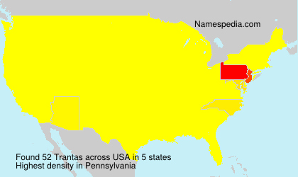 Surname Trantas in USA Surname Trantas in USA