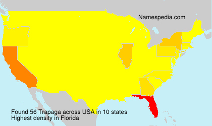 Surname Trapaga in USA Surname Trapaga in USA