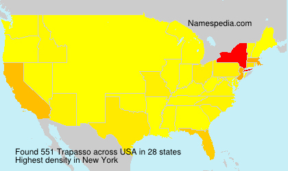 Surname Trapasso in USA Surname Trapasso in USA