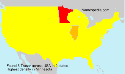 Surname Trasar in USA Surname Trasar in USA