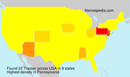 Surname Trasser in USA Surname Trasser in USA