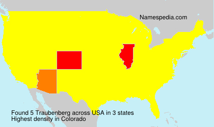 Surname Traubenberg in USA Surname Traubenberg in USA