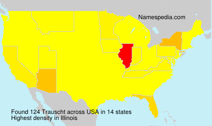 Surname Trauscht in USA Surname Trauscht in USA