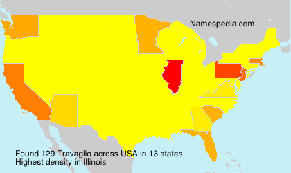 Surname Travaglio in USA Surname Travaglio in USA