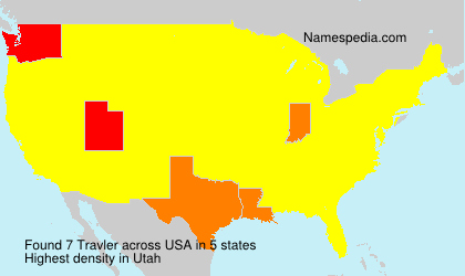 Surname Travler in USA Surname Travler in USA