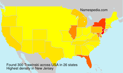 Surname Trawinski in USA Surname Trawinski in USA