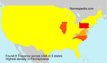 Surname Trayanov in USA Surname Trayanov in USA