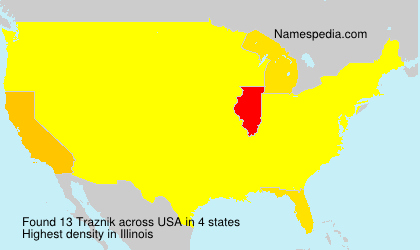 Surname Traznik in USA Surname Traznik in USA