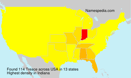 Surname Treace in USA Surname Treace in USA