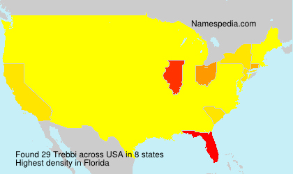 Surname Trebbi in USA Surname Trebbi in USA