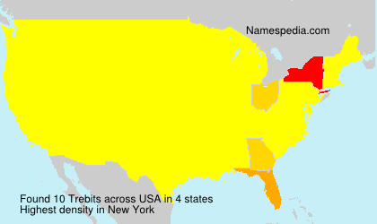 Surname Trebits in USA Surname Trebits in USA
