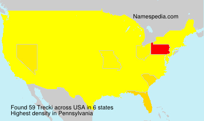 Surname Trecki in USA Surname Trecki in USA