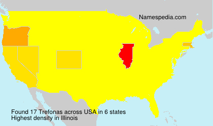 Surname Trefonas in USA Surname Trefonas in USA