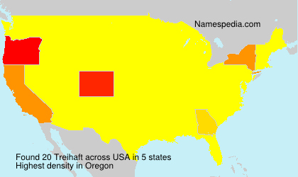 Surname Treihaft in USA Surname Treihaft in USA