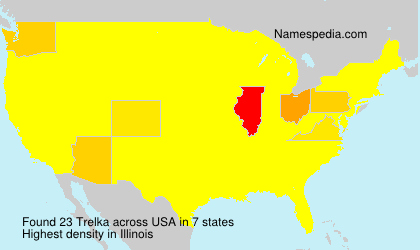 Surname Trelka in USA Surname Trelka in USA