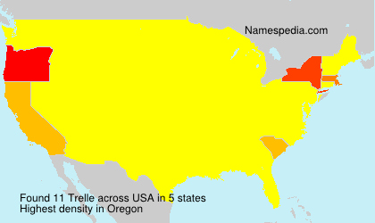 Surname Trelle in USA Surname Trelle in USA