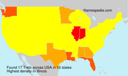 Surname Trelo in USA Surname Trelo in USA