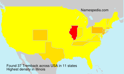 Surname Tremback in USA Surname Tremback in USA