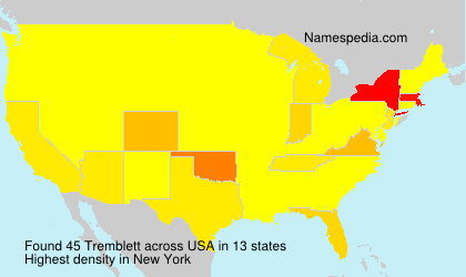 Surname Tremblett in USA Surname Tremblett in USA
