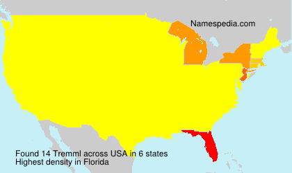 Surname Tremml in USA Surname Tremml in USA