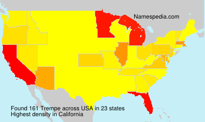 Surname Trempe in USA Surname Trempe in USA