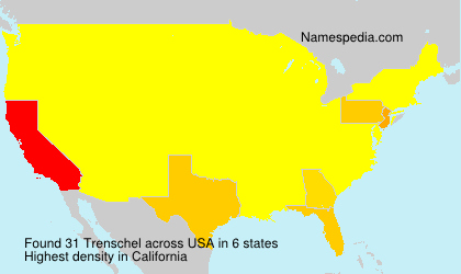 Surname Trenschel in USA Surname Trenschel in USA